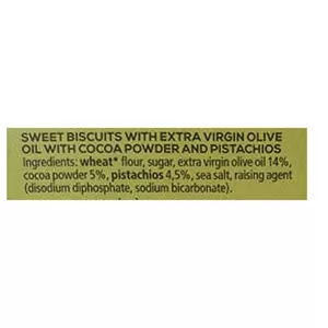 Deseo Sweet Cocoa & Pistachio Biscuits